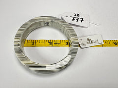Jackie Brazil "Cat Eye" Liquorice Allsorts with Cat Eye Cream Mix 1.3cm Resin Bangle ( B1034 )