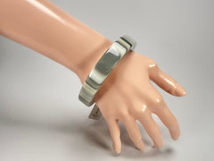 Jackie Brazil "Cat Eye" Liquorice Allsorts with Cat Eye Cream Mix 1.3cm Resin Bangle ( B1034 )