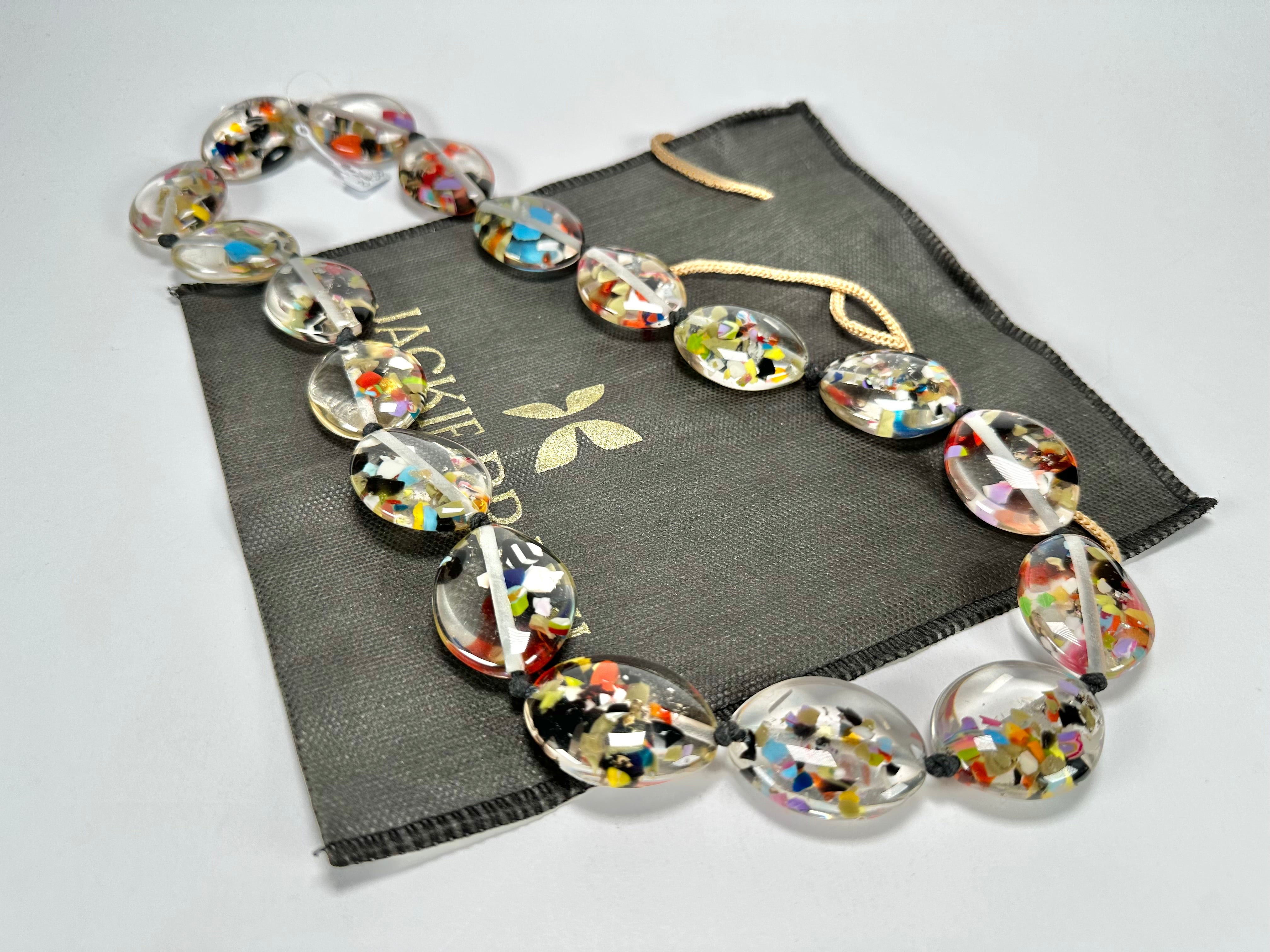Jackie Brazil "Kathy" Cascade Small Riverstones 70cm Necklace ( N3750 )