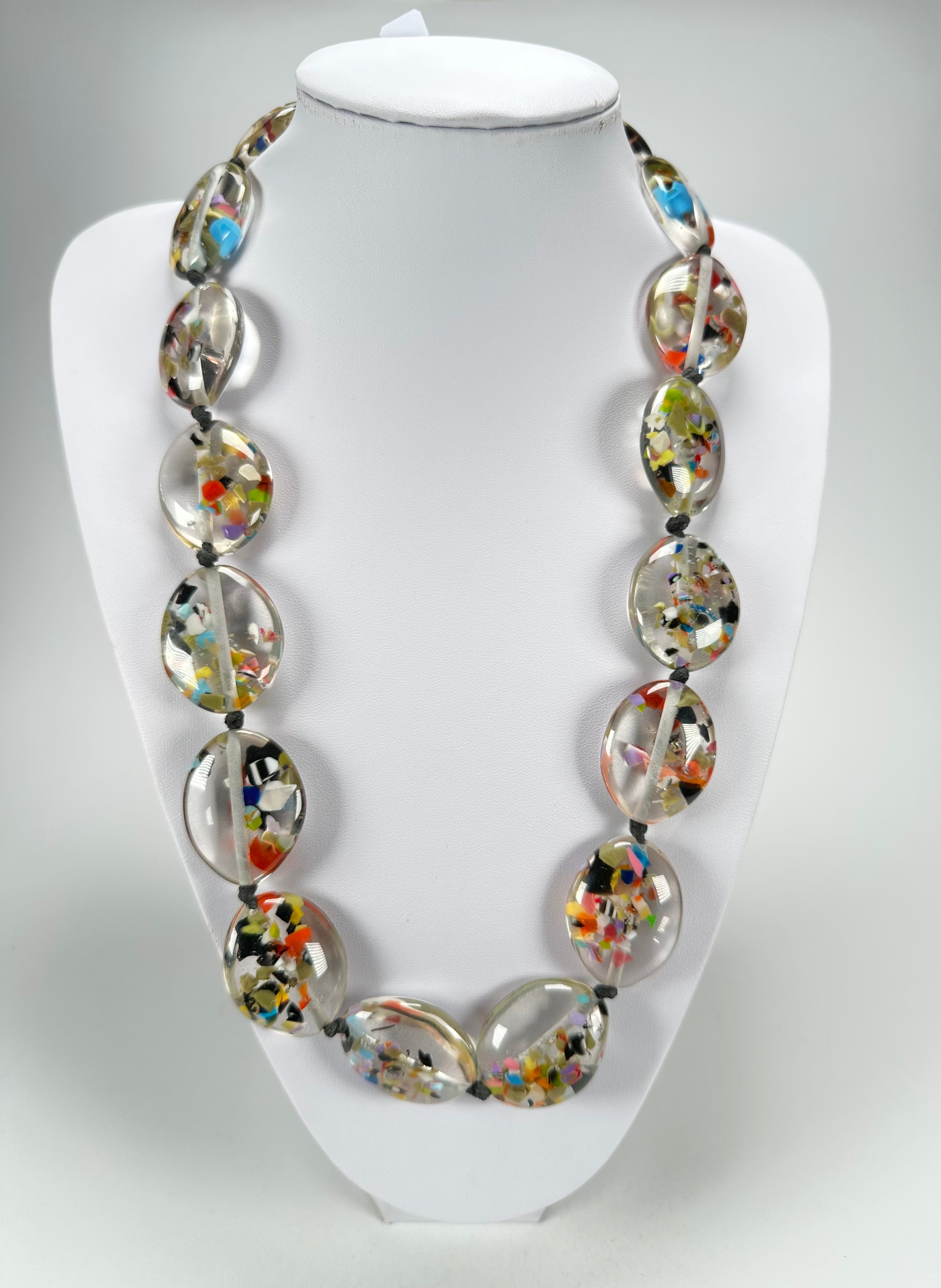 Jackie Brazil "Kathy" Cascade Small Riverstones 70cm Necklace ( N3750 )