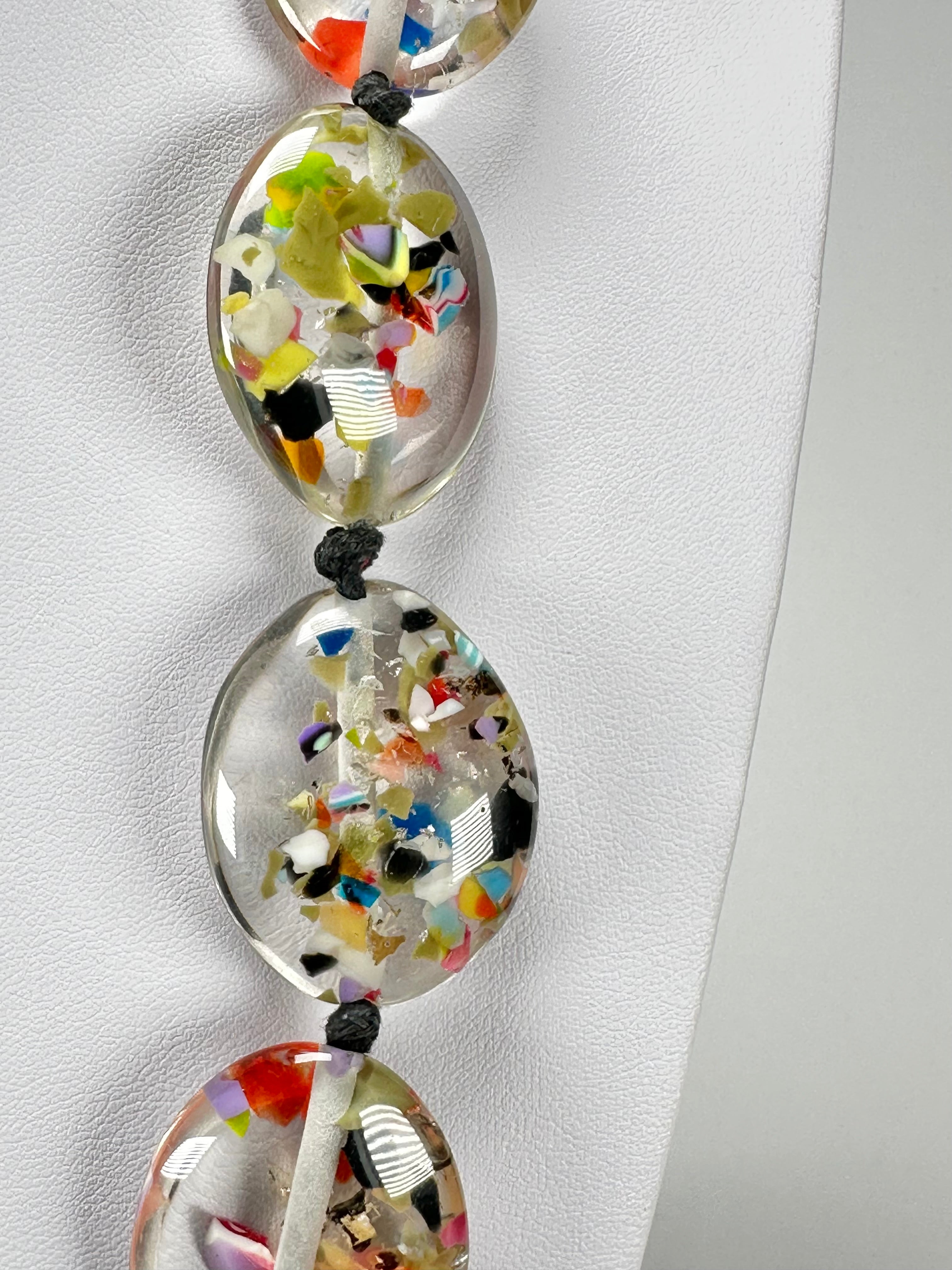 Jackie Brazil "Kathy" Cascade Small Riverstones 70cm Necklace ( N3750 )