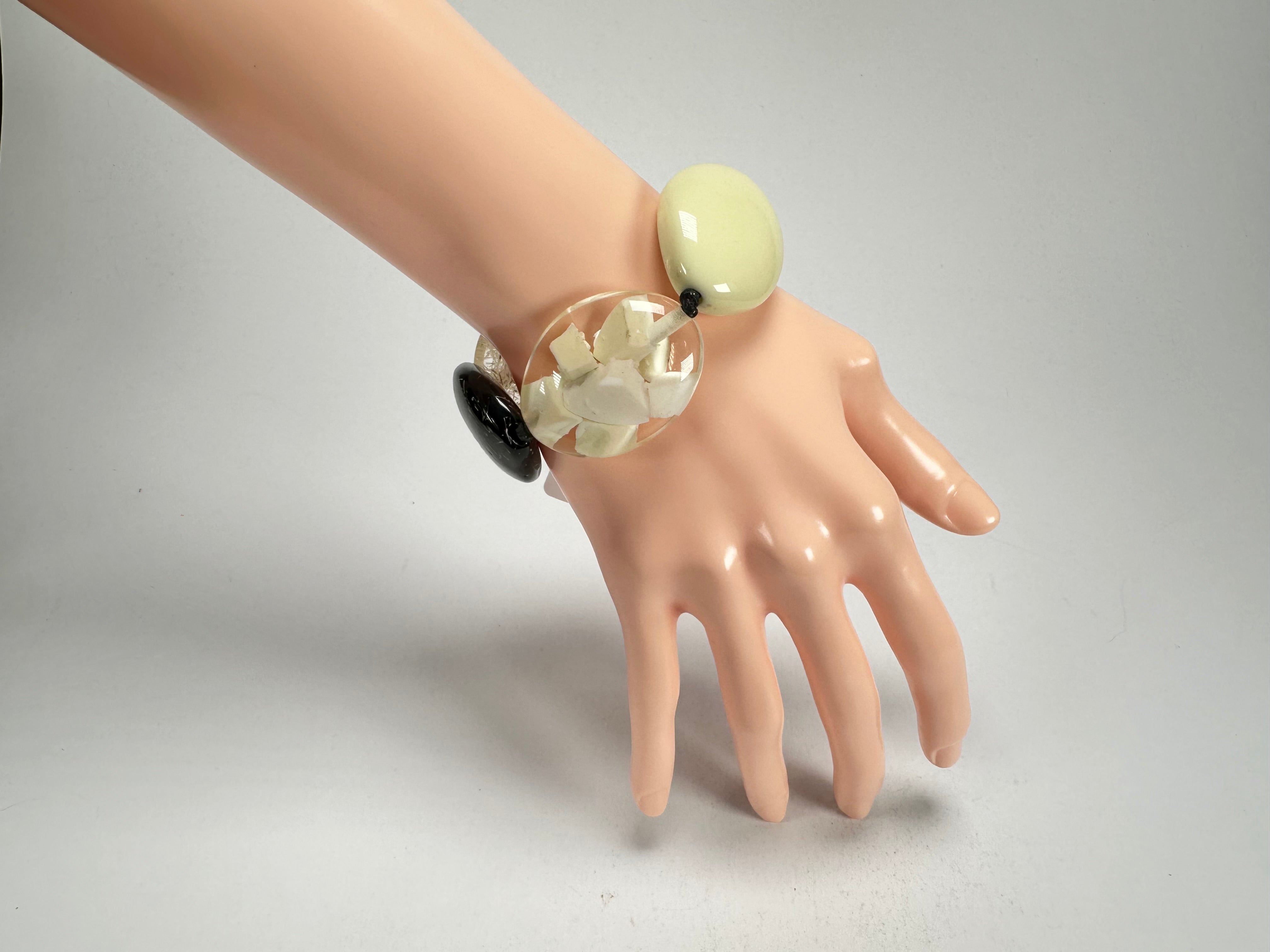 Jackie Brazil "Kathy" Seasons Mix Small Riverstones Bracelet ( B0800 )