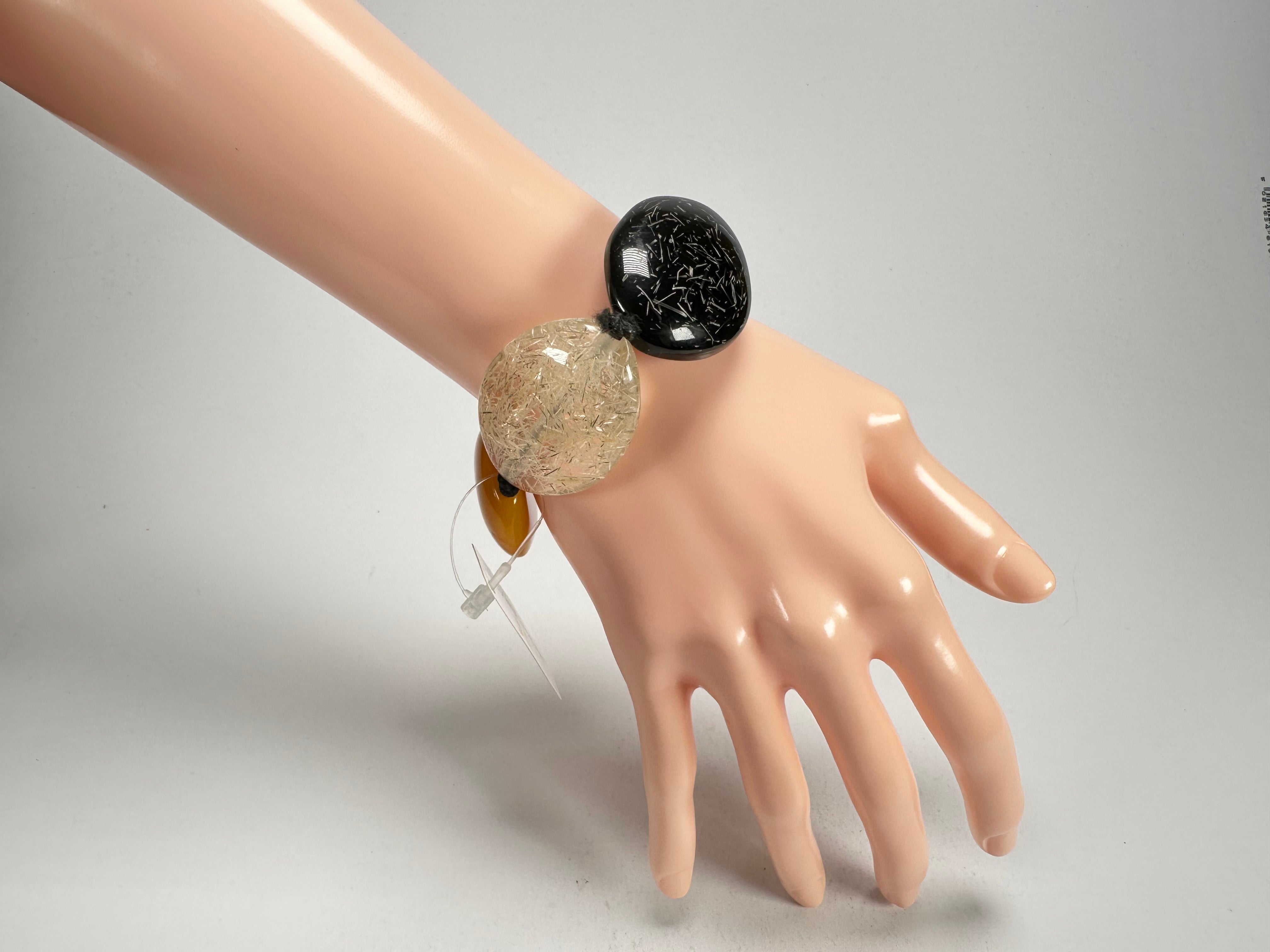 Jackie Brazil "Kathy" Seasons Mix Small Riverstones Bracelet ( B0800 )