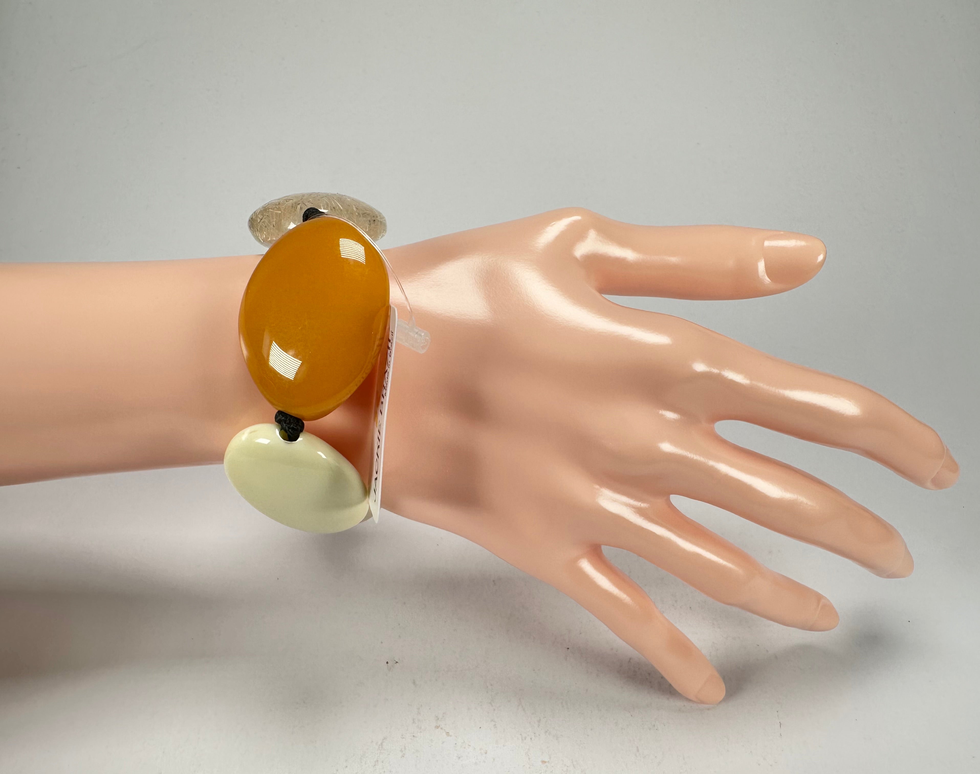 Jackie Brazil "Kathy" Seasons Mix Small Riverstones Bracelet ( B0800 )