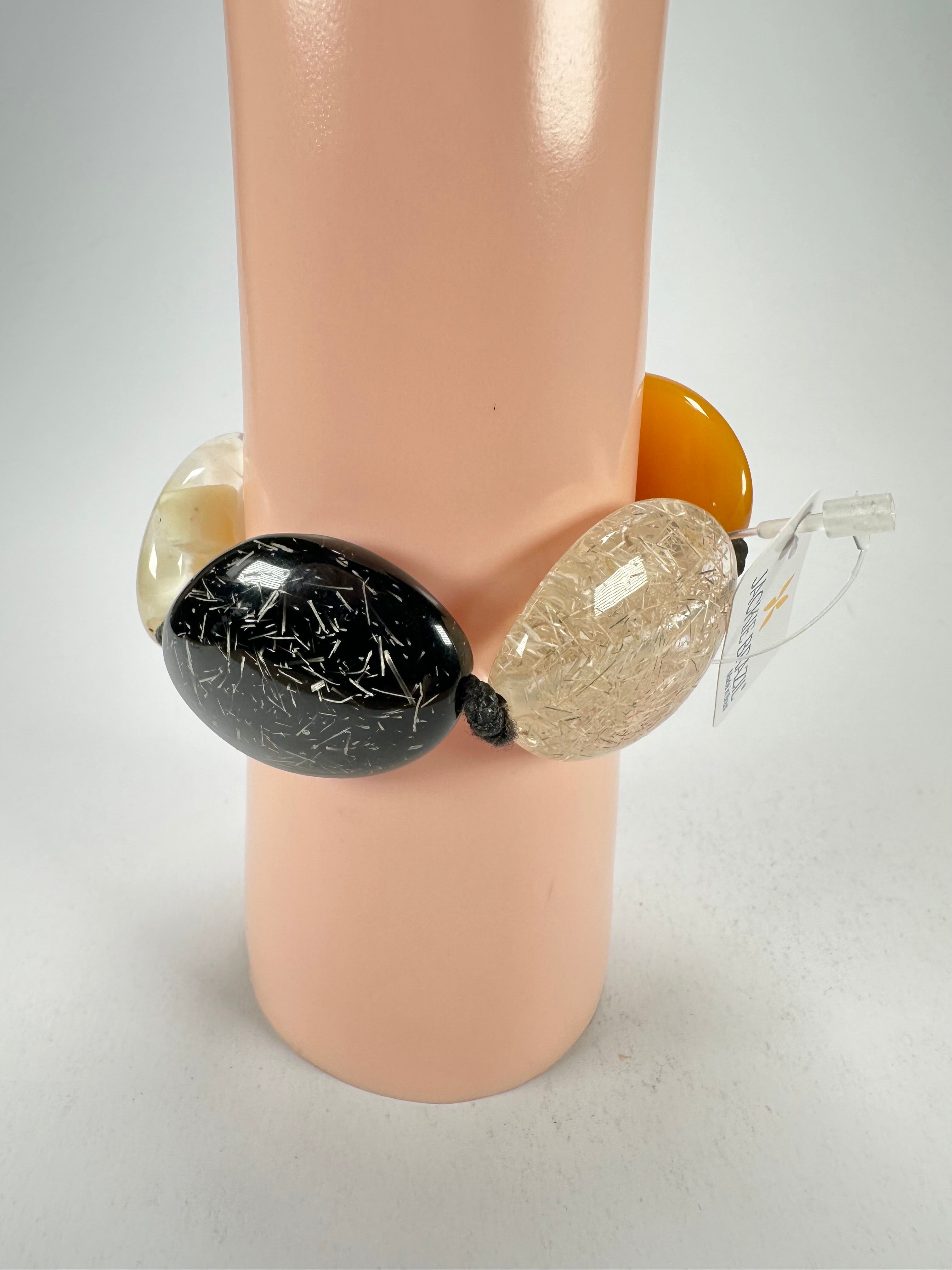 Jackie Brazil "Kathy" Seasons Mix Small Riverstones Bracelet ( B0800 )