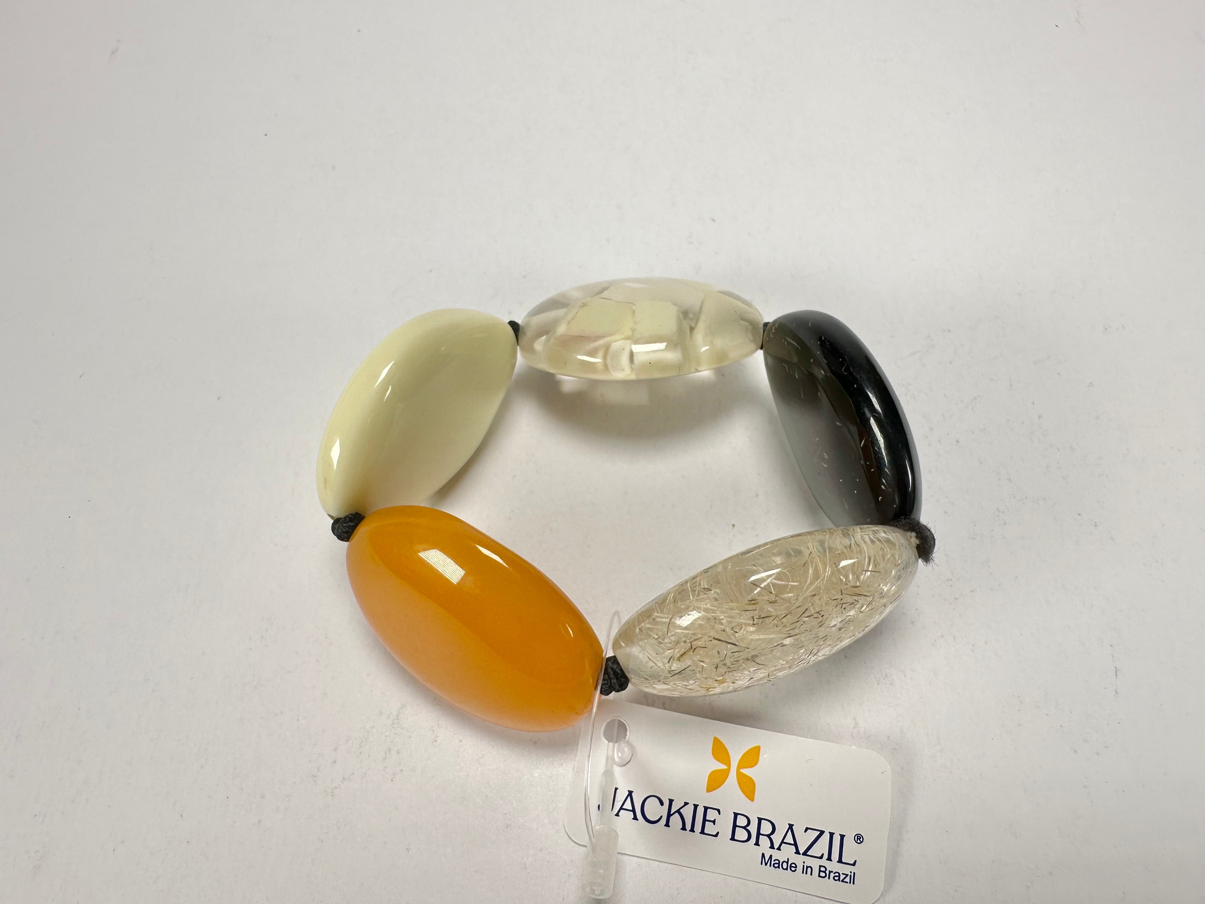 Jackie Brazil "Kathy" Seasons Mix Small Riverstones Bracelet ( B0800 )
