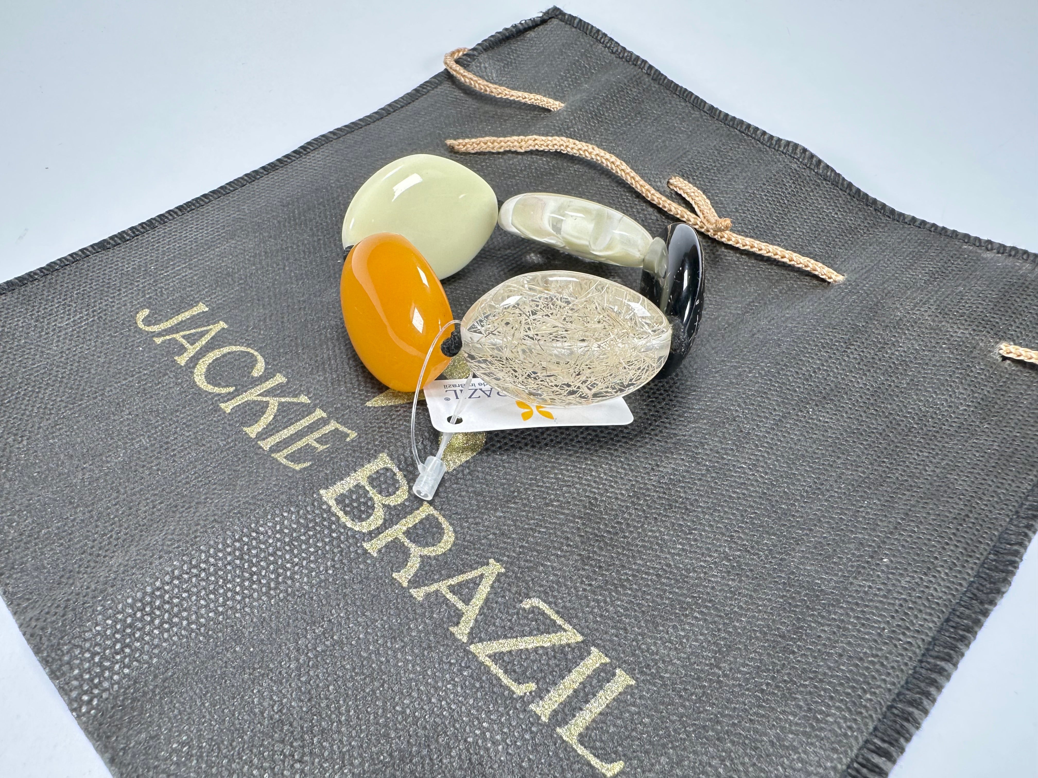 Jackie Brazil "Kathy" Seasons Mix Small Riverstones Bracelet ( B0800 )