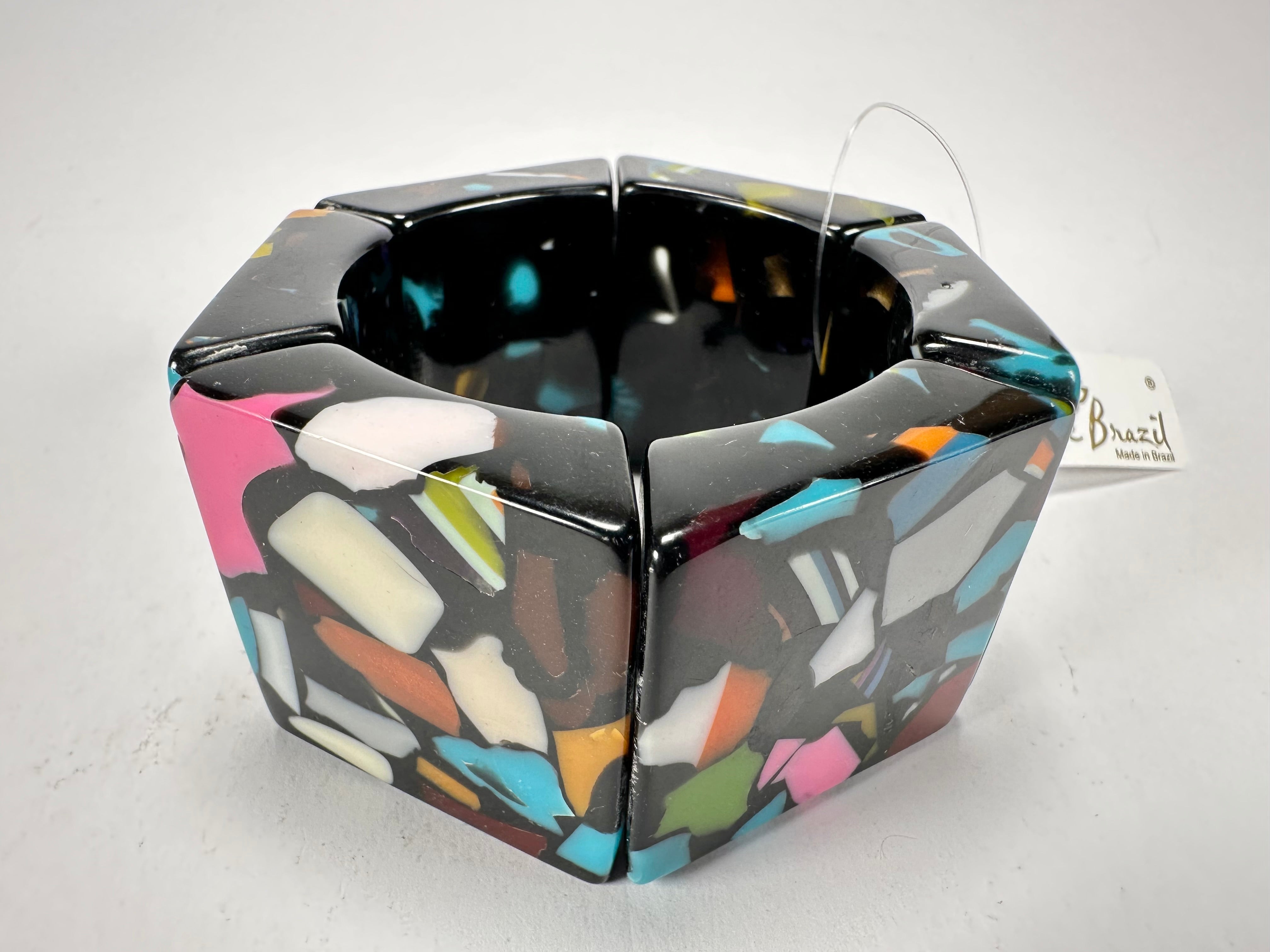 Jackie Brazil "Sabrina" Art Deco Van Allen Elasticated Bracelet ( B3131 )