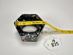 Jackie Brazil "Sabrina" Art Deco Van Allen Elasticated Bracelet ( B3131 )