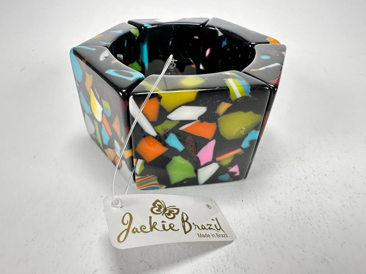 Jackie Brazil "Sabrina" Art Deco Van Allen Elasticated Bracelet ( B3131 )