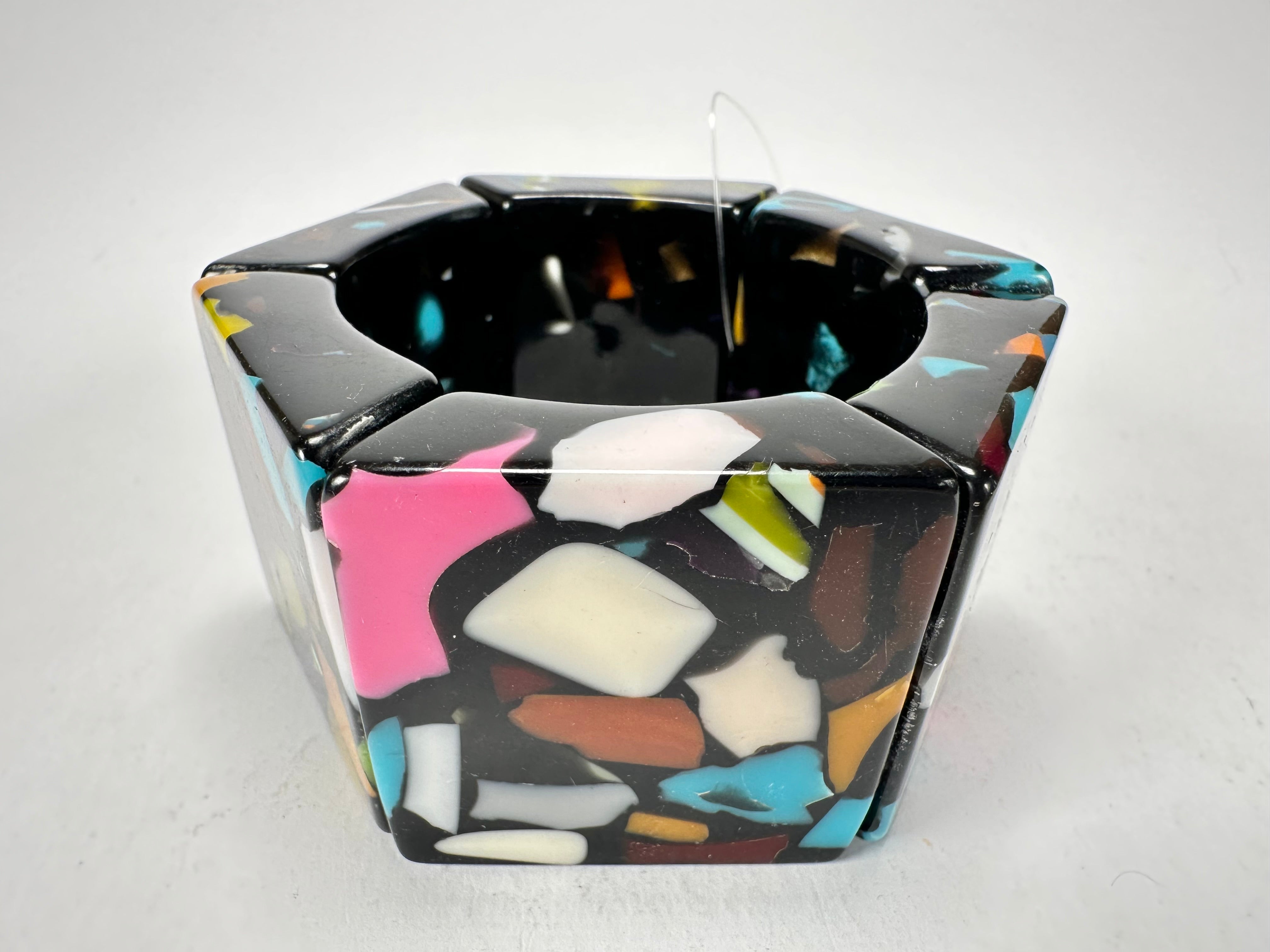 Jackie Brazil "Sabrina" Art Deco Van Allen Elasticated Bracelet ( B3131 )