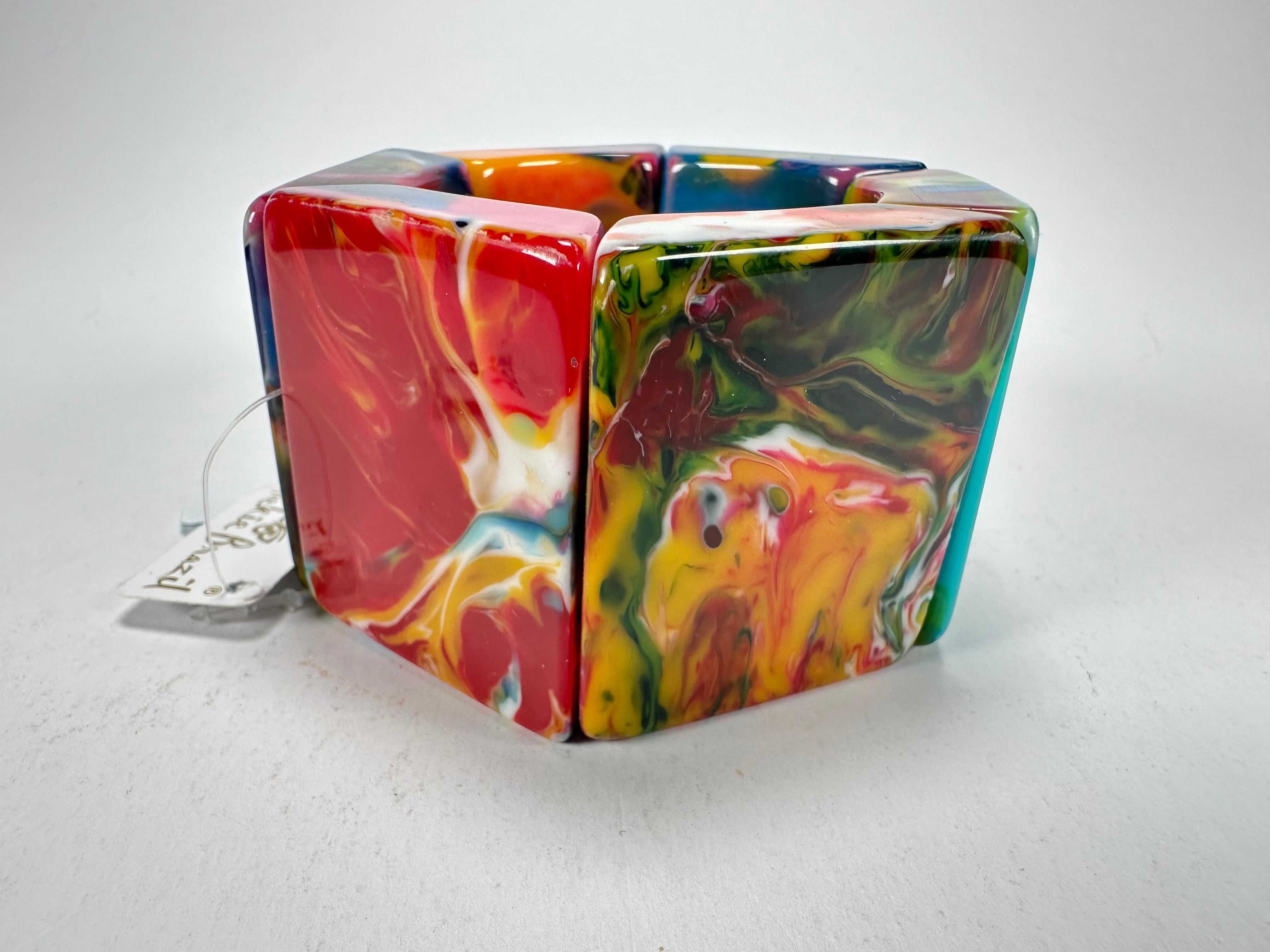 Jackie Brazil "Sabrina" Kandinsky Elasticated Bracelet ( B0225 )