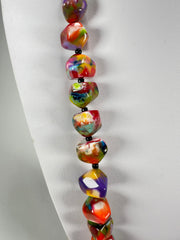 Jackie Brazil "Camille" Kandinsky Small Stones 70cm Necklace ( N0075 )