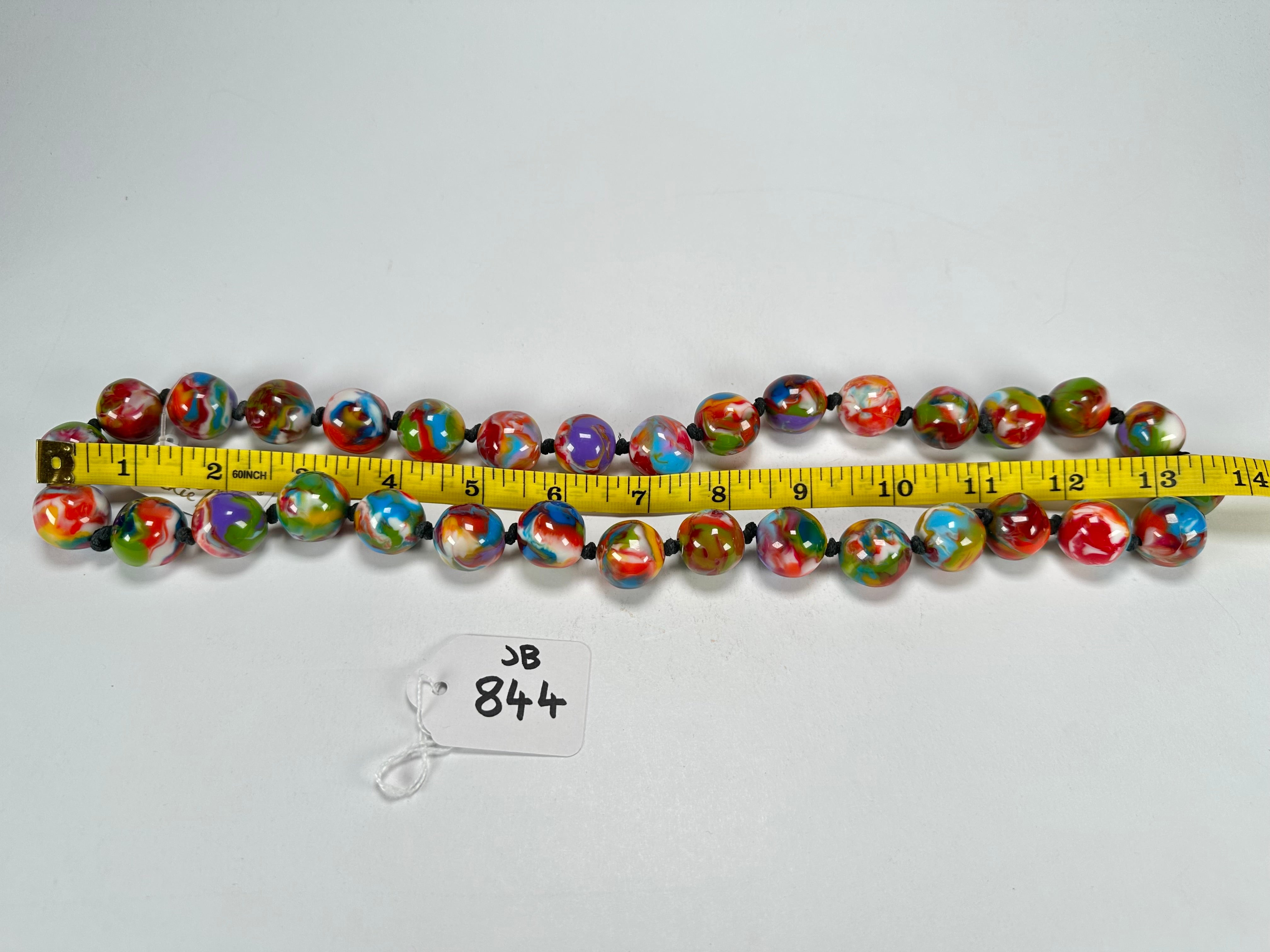 Jackie Brazil "Lola" Kandinsky Medium Spheres 70cm Resin Necklace ( N2695 )