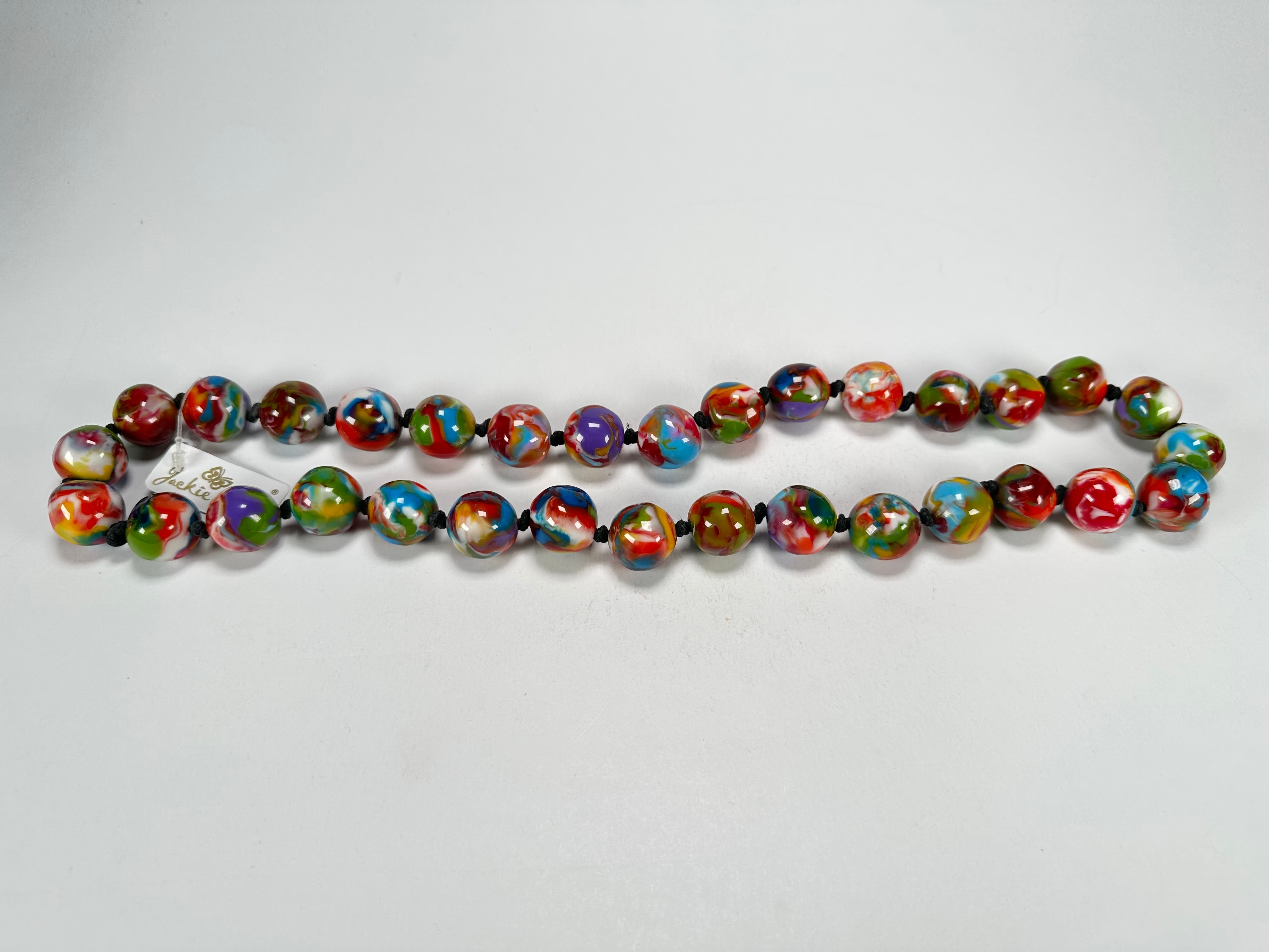 Jackie Brazil "Lola" Kandinsky Medium Spheres 70cm Resin Necklace ( N2695 )