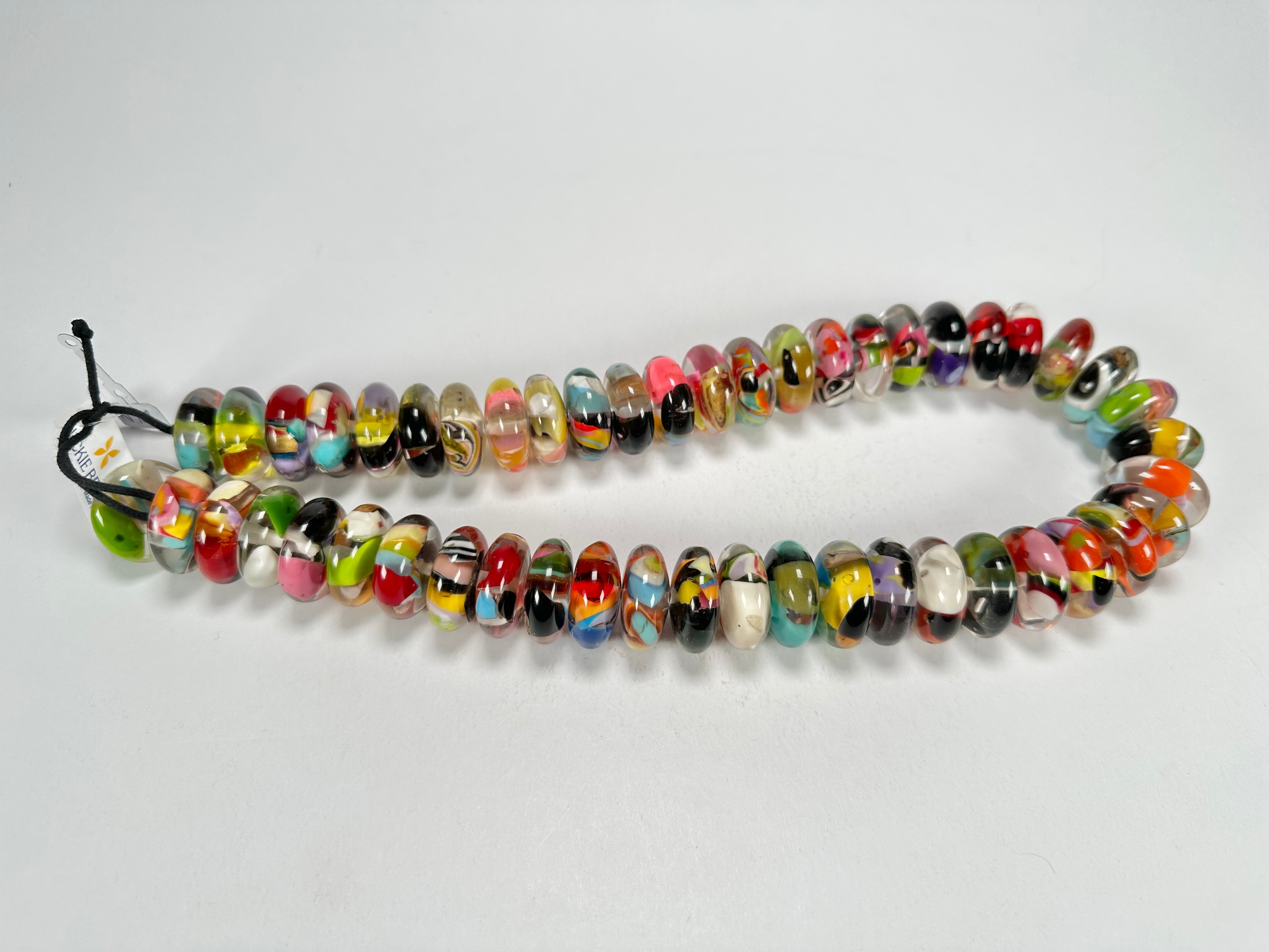 Jackie Brazil "Ana" Cascade Resin Wheels 50cm Necklace ( N0042 )