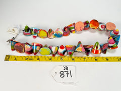 Jackie Brazil "KL Kones" Kandinsky Large Cones Necklace ( N2896 )