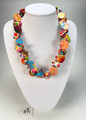 Jackie Brazil "KL Kones" Kandinsky Large Cones Necklace ( N2896 )