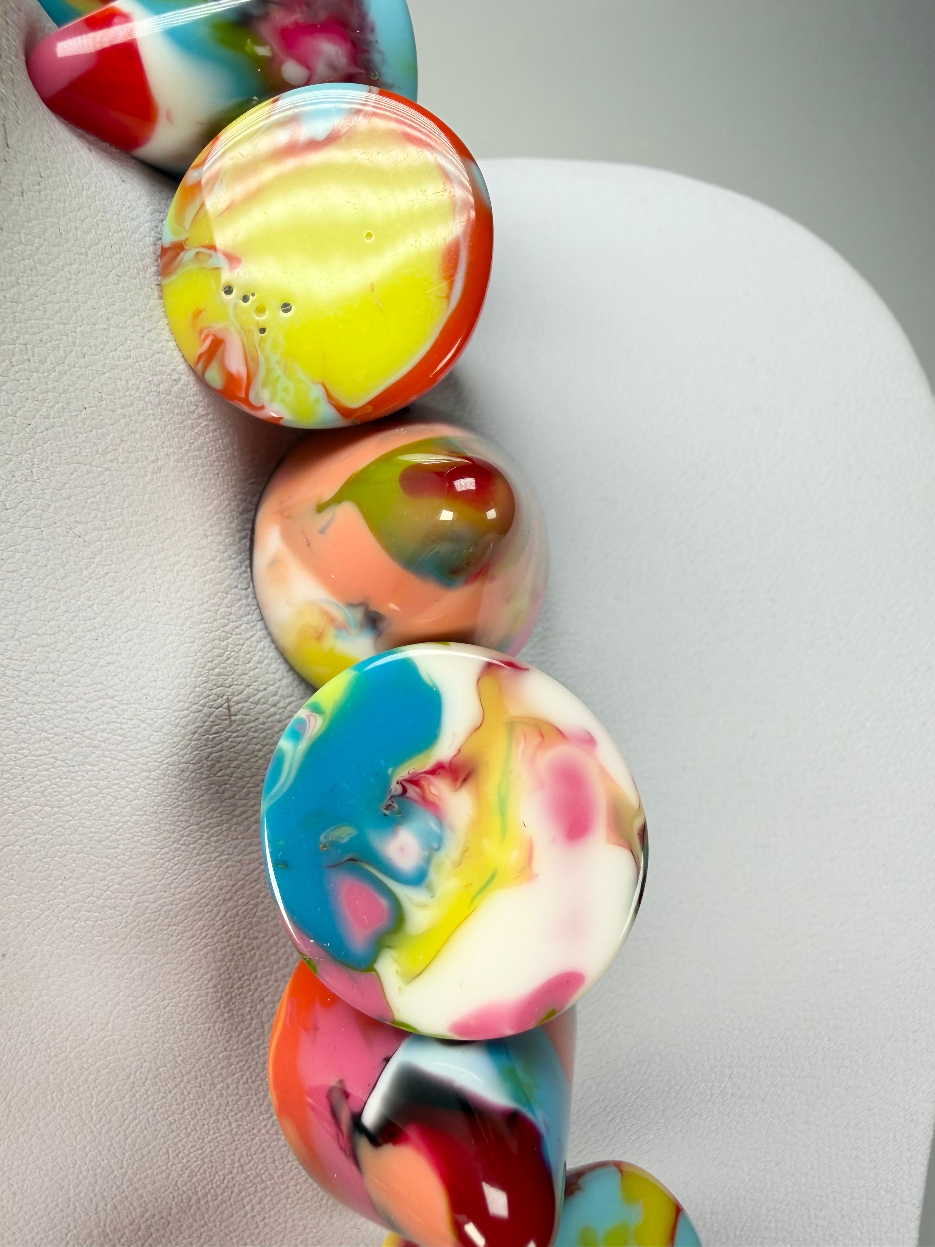Jackie Brazil "KL Kones" Kandinsky Large Cones Necklace ( N2896 )