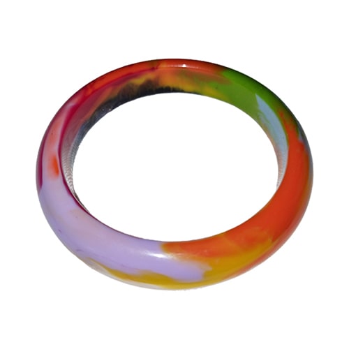 Jackie Brazil "Cushie" Kandinsky Solid Round 1.3cm Bangle ( B0300 )