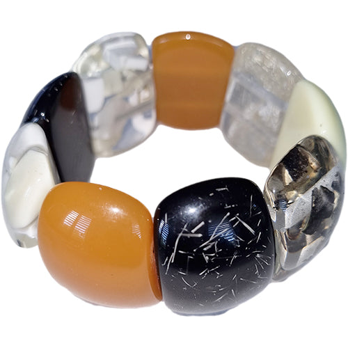 Jackie Brazil "Maria" Seasons Mix Elasticated Bracelet ( B0217 )