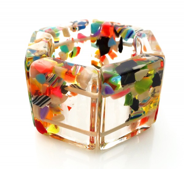 Jackie Brazil "Sabrina" Cascade Elasticated Bracelet ( B0225 )