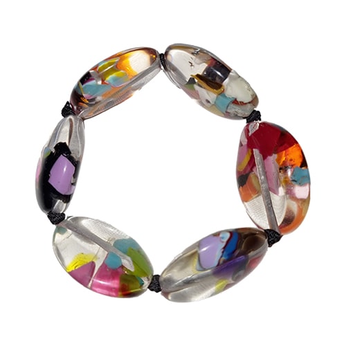 Jackie Brazil "Kathy" Cascade Small Riverstones Bracelet ( B0800 )