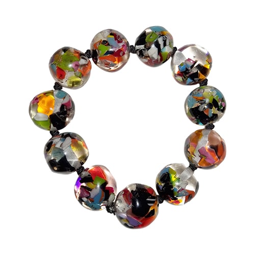 Jackie Brazil "Lola" Medium Spheres Cascade Bracelet ( B2695 )