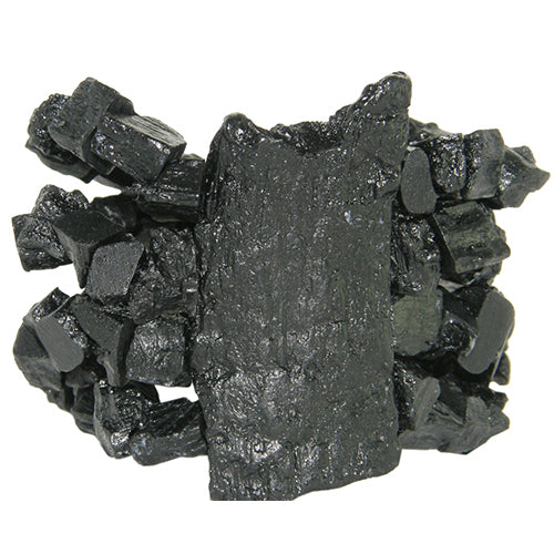 Jackie Brazil "4 Row w/ Feature Plate" Charcoal Resin Bracelet ( B2732 )