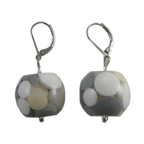 Jackie Brazil "Spots" Spotted Balls Resin Earrings ( E1468 )