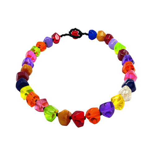 Jackie Brazil "Camille" Paris Mix Small Stones 70cm Necklace ( N0075 )