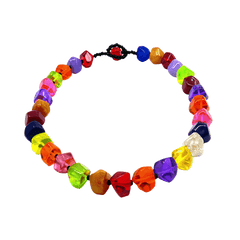 Jackie Brazil "Camille" Paris Mix Small Stones 70cm Necklace ( N0075 )