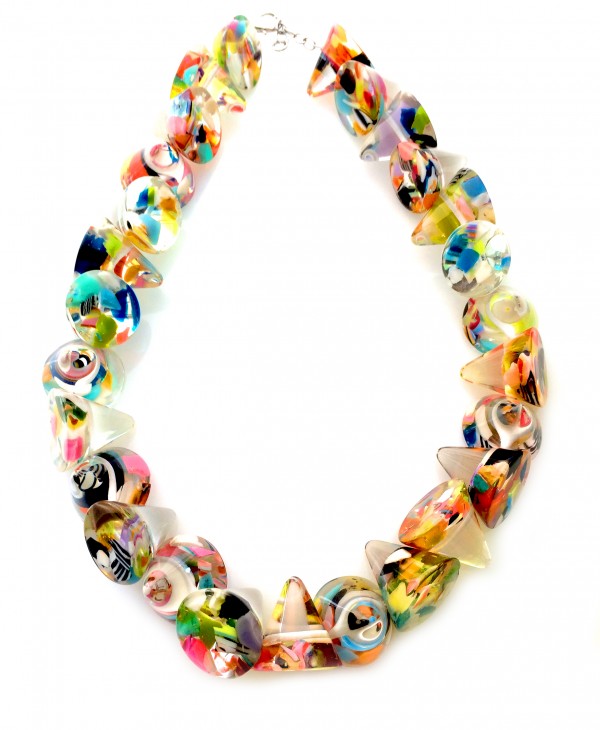 Jackie Brazil "KL Kones" Cascade Large Cones Necklace ( N2896 )