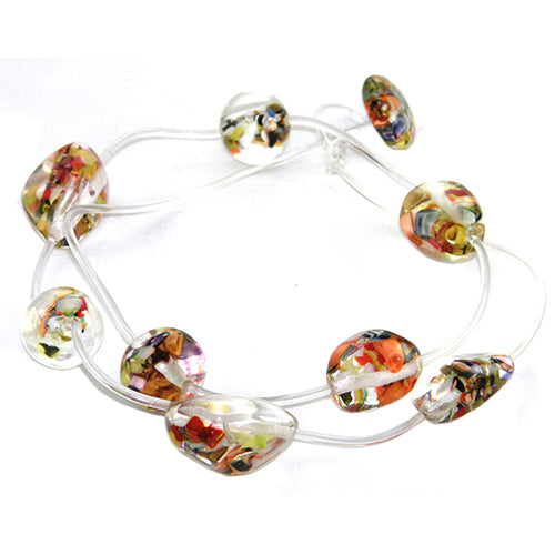 Jackie Brazil "Cascade" Long Mix Beads 70cm Necklace ( N2941 )