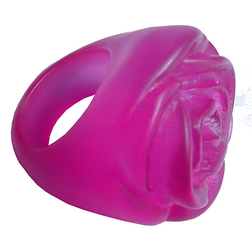 Jackie Brazil "Rose" Light Dark Resin Rose Ring ( R0585 ) Size UK Q / US 8