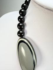 Marion Godart - BSX "Ovales Allongés" Neutral Mix Resin Necklace