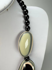 Marion Godart - BSX "Ovales Allongés" Neutral Mix Resin Necklace