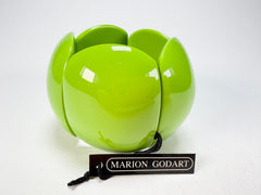 Marion Godart - BSX "Cinq Pièces" Green Elasticated Resin Bracelet