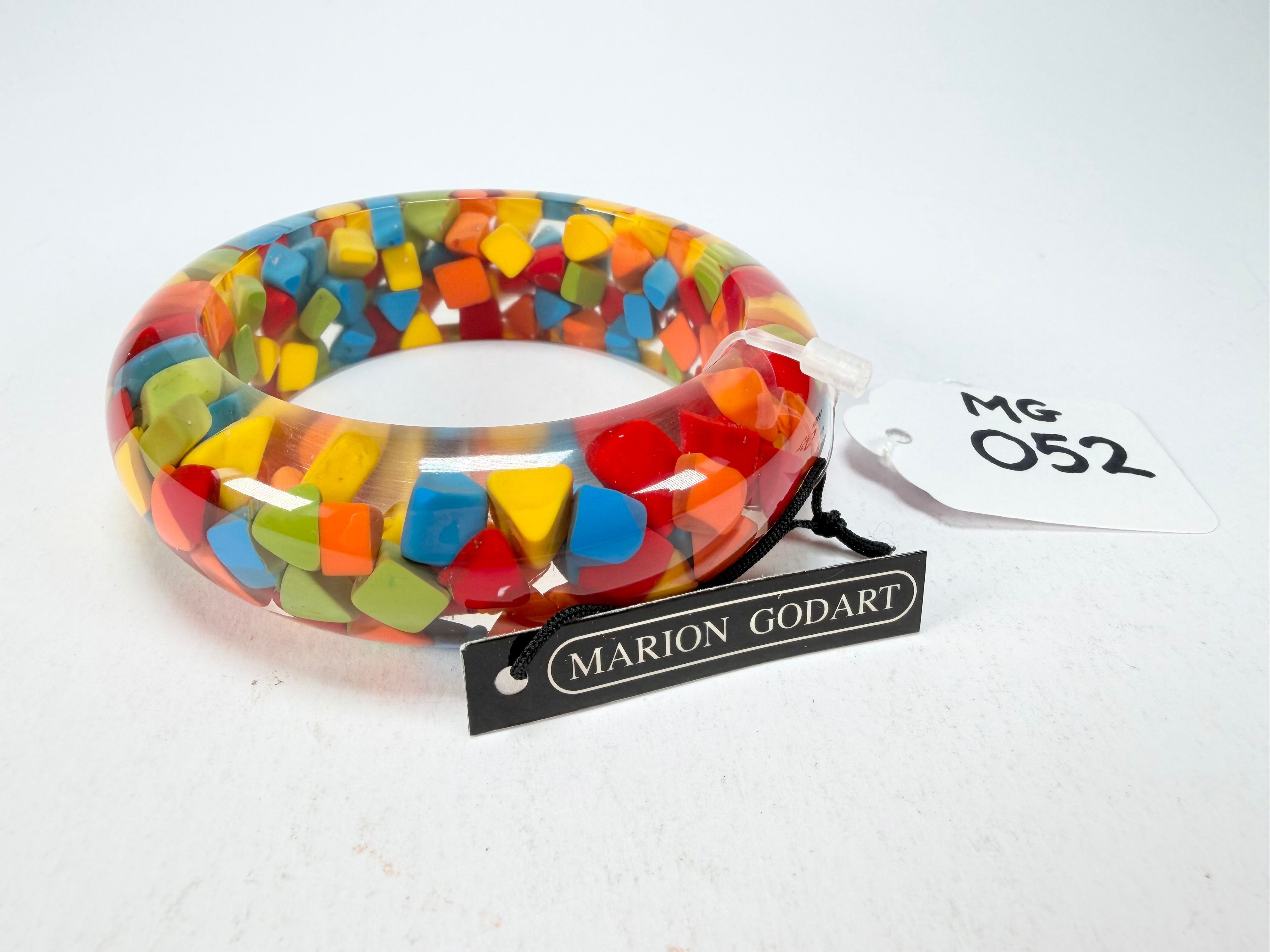 Marion Godart - Confetti "Encapsulé" Summer Mix Solid Round 2cm Bangle