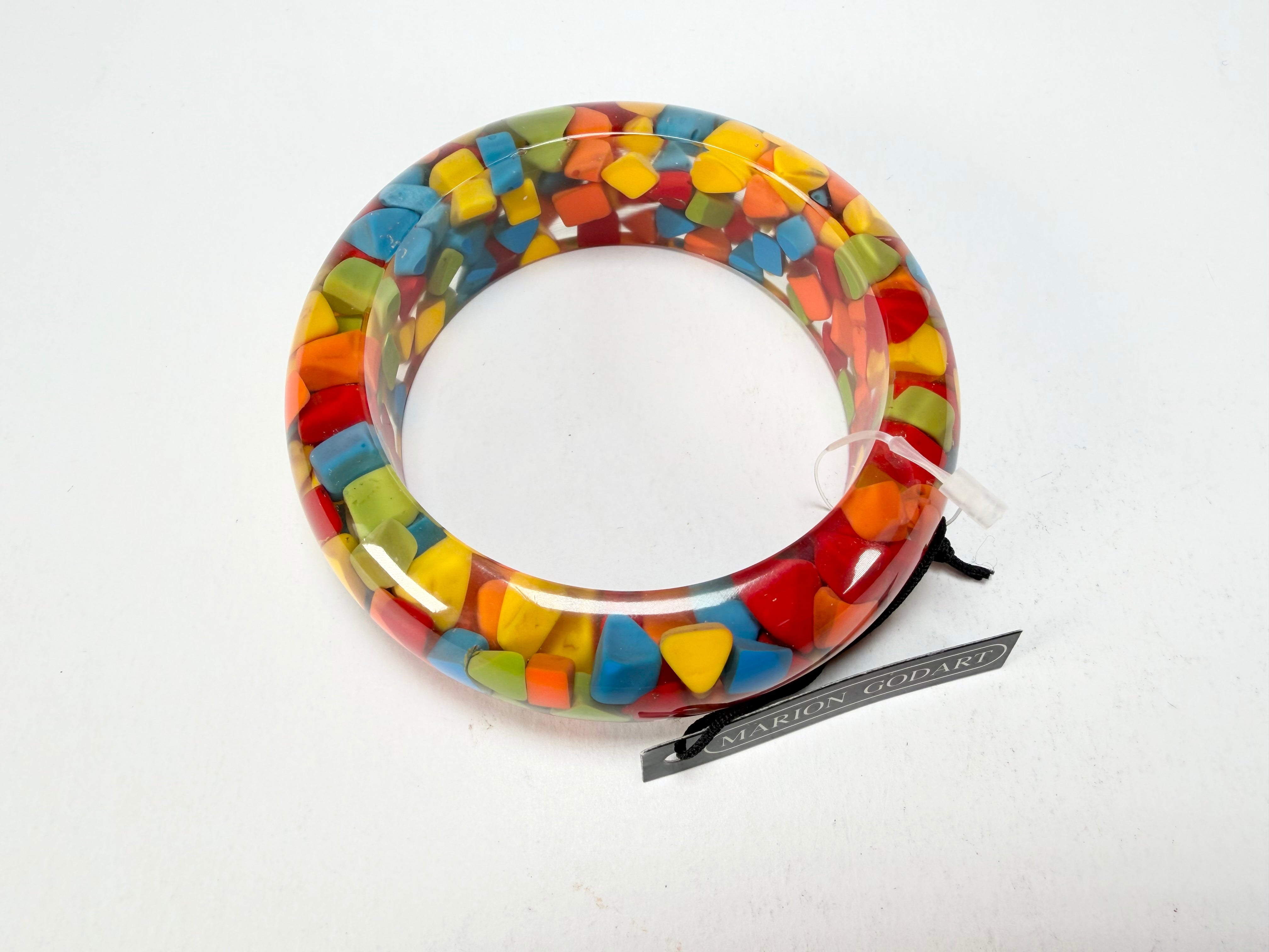 Marion Godart - Confetti "Encapsulé" Summer Mix Solid Round 2cm Bangle