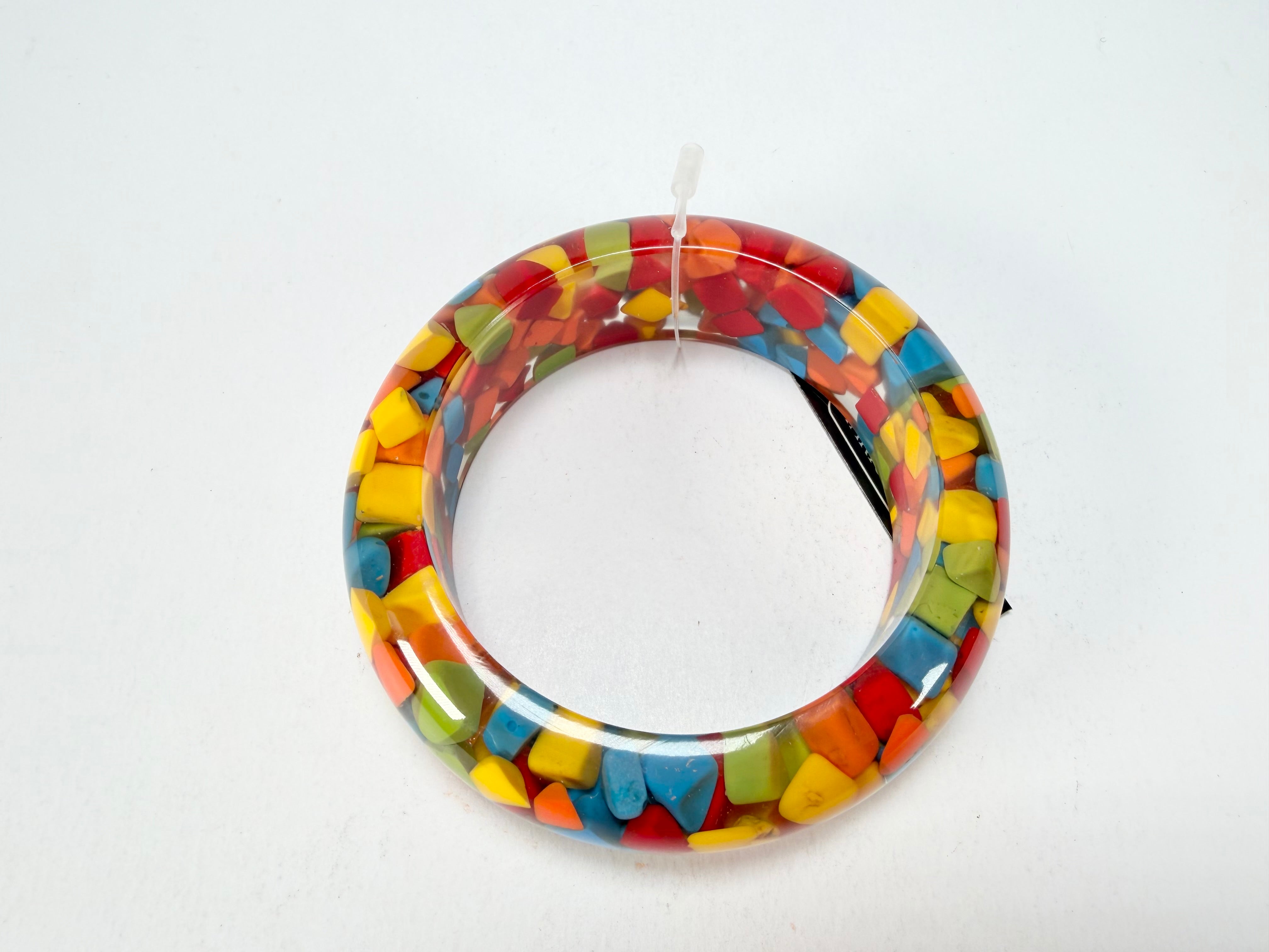 Marion Godart - Confetti "Encapsulé" Summer Mix Solid Round 2cm Bangle