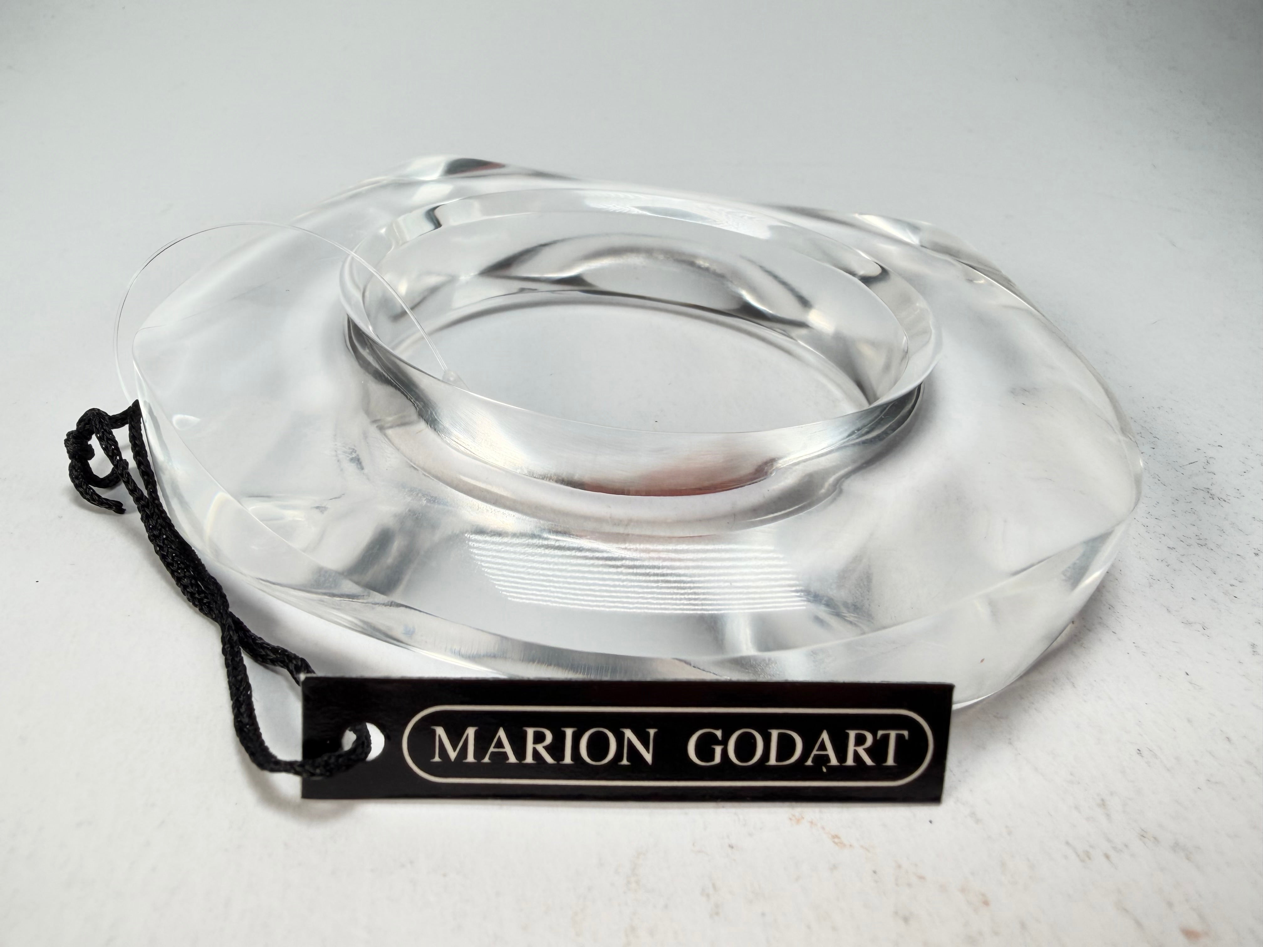 Marion Godart - Perspextive "Anneaux Planétaires" Cristal Solid Round Bangle