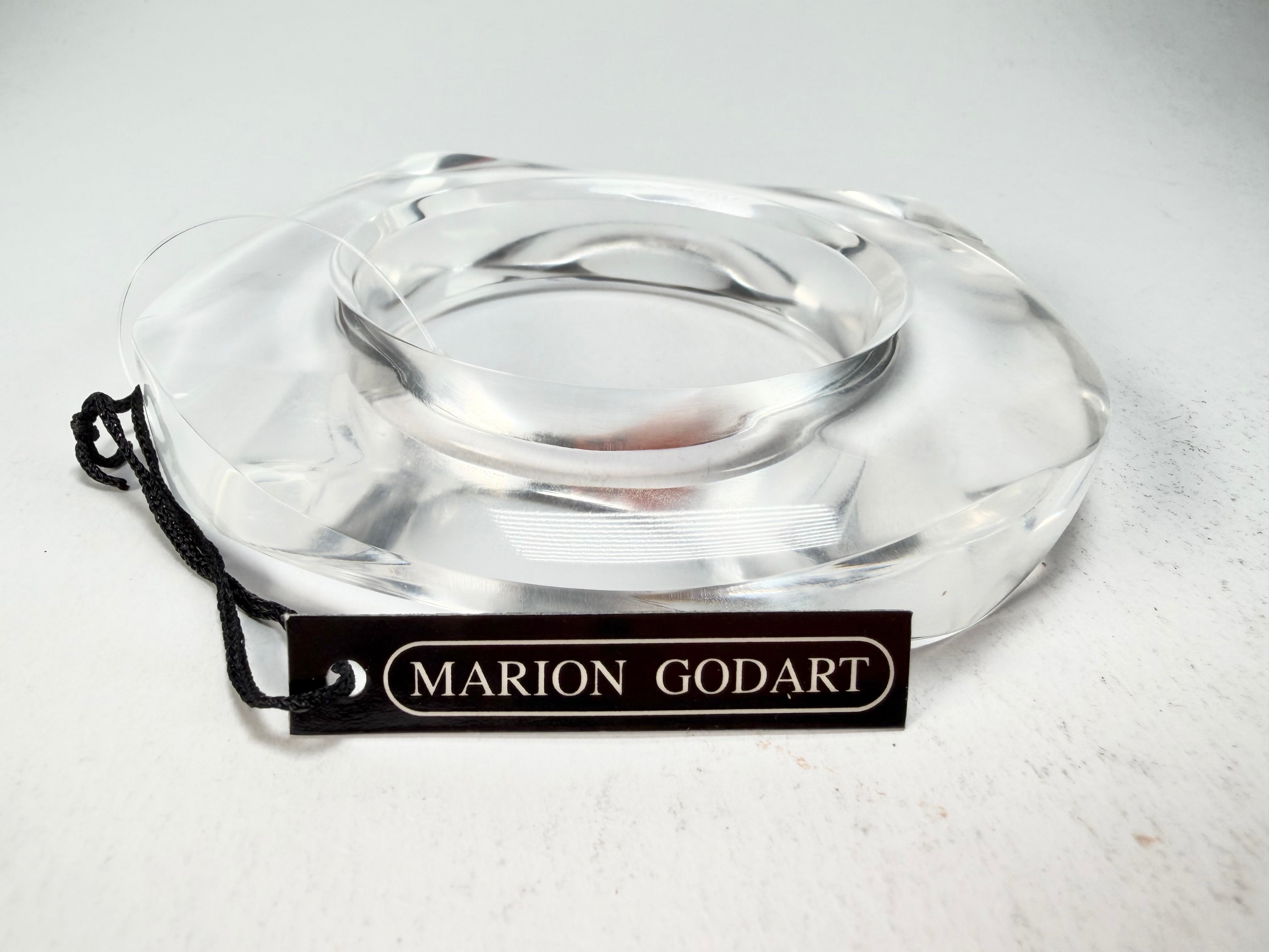 Marion Godart - Perspextive "Anneaux Planétaires" Cristal Solid Round Bangle
