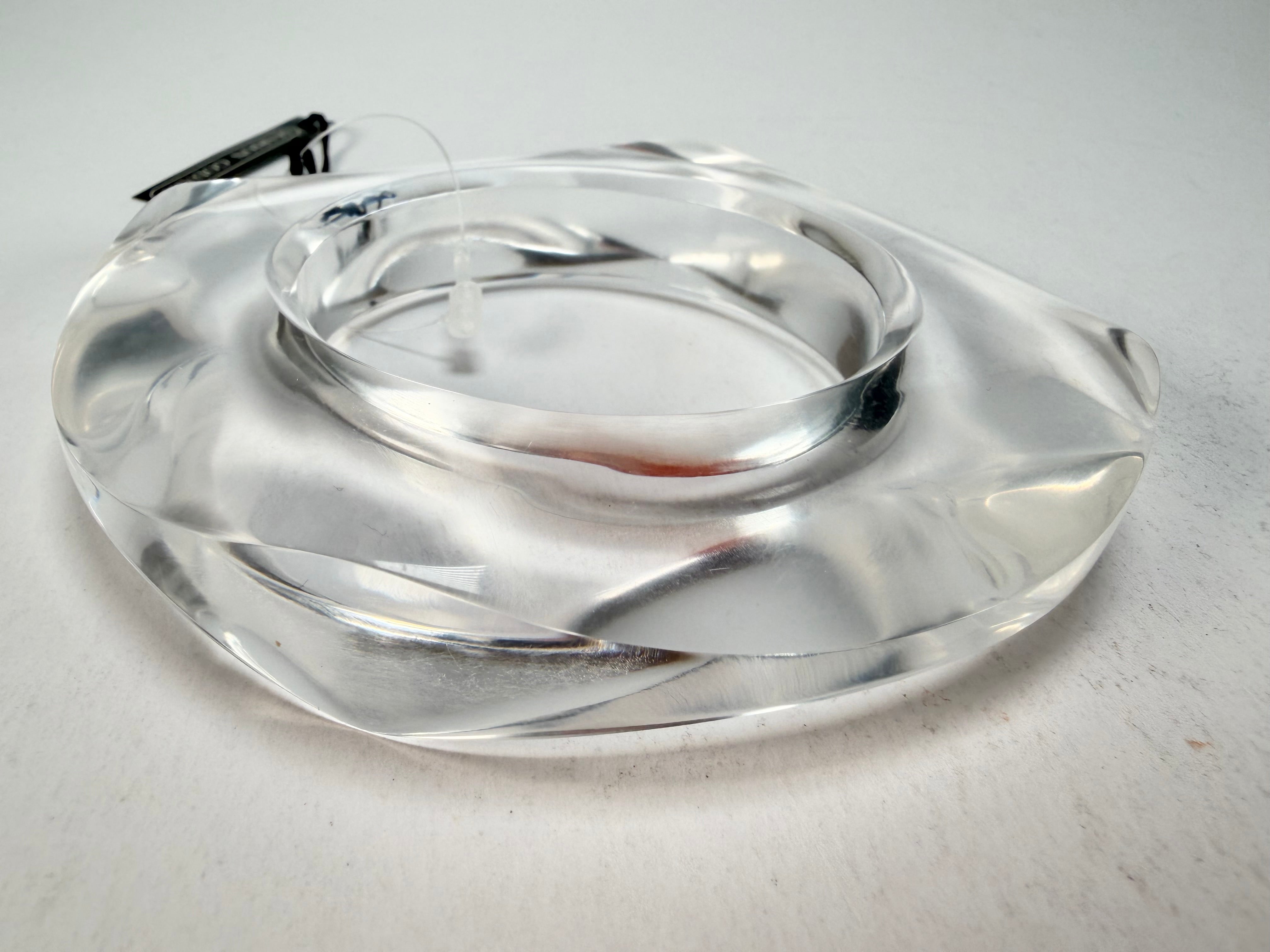 Marion Godart - Perspextive "Anneaux Planétaires" Cristal Solid Round Bangle