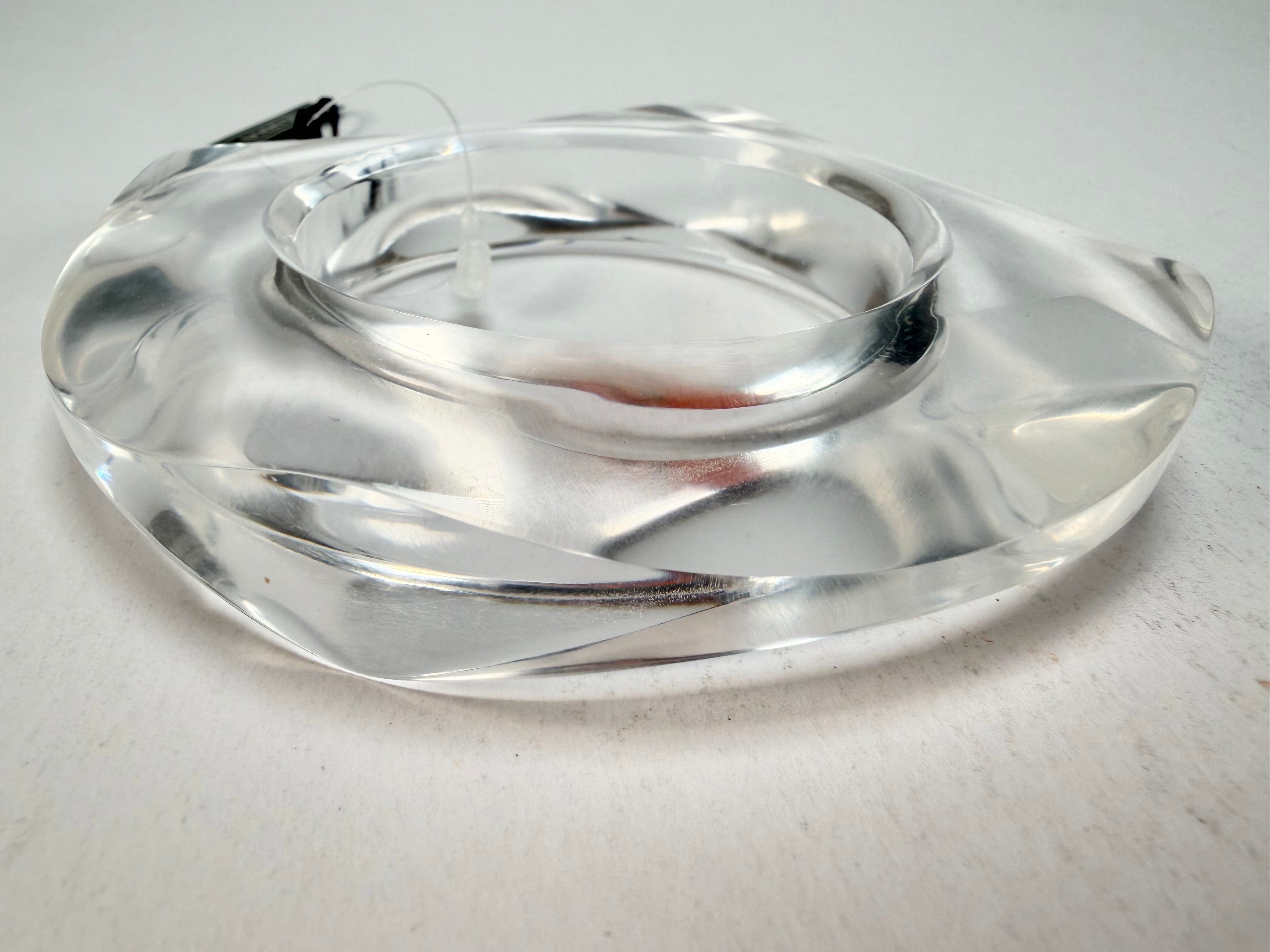 Marion Godart - Perspextive "Anneaux Planétaires" Cristal Solid Round Bangle
