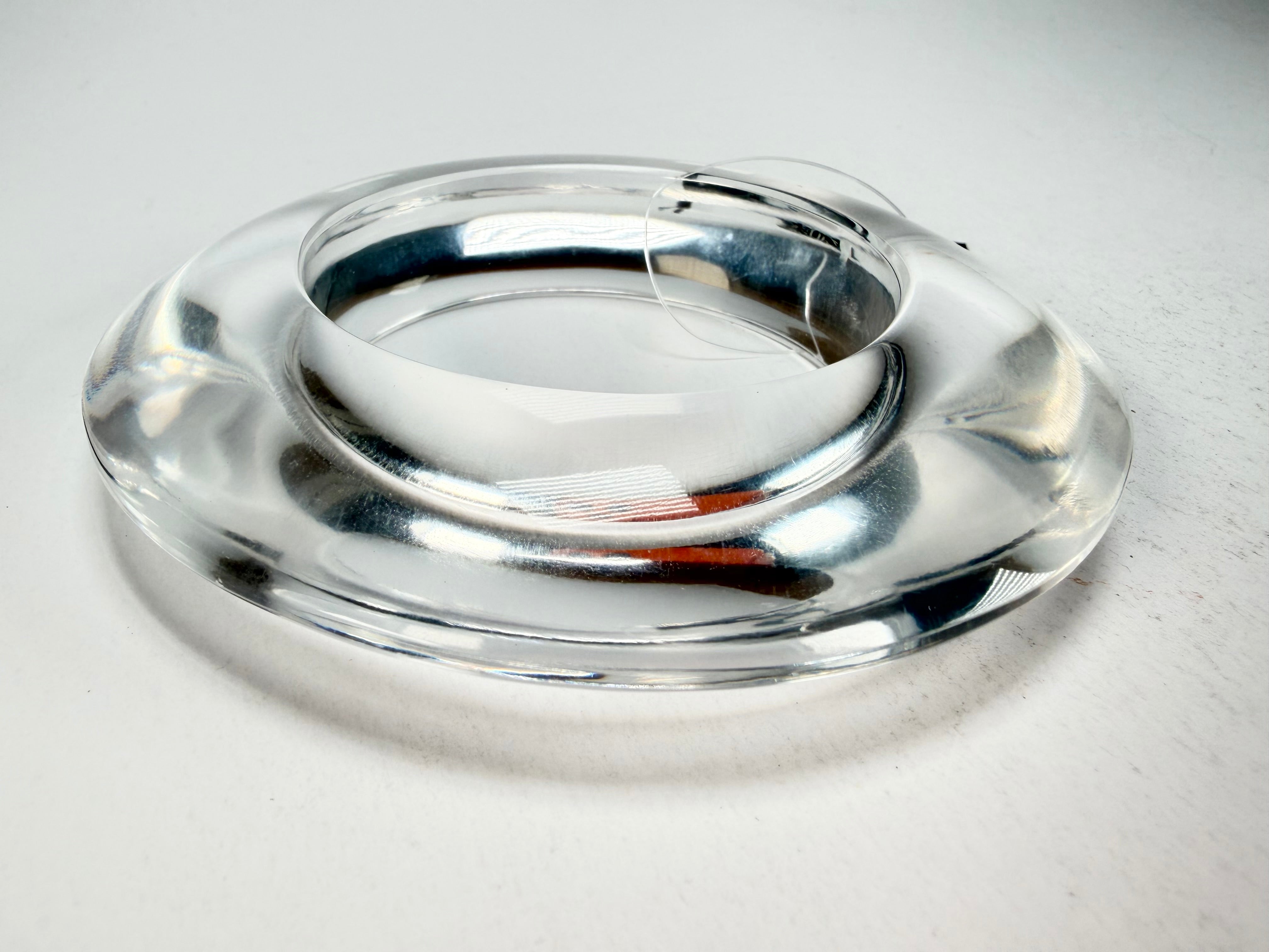 Marion Godart - Perspextive "Anneaux Planétaires" Cristal Solid Round Bangle