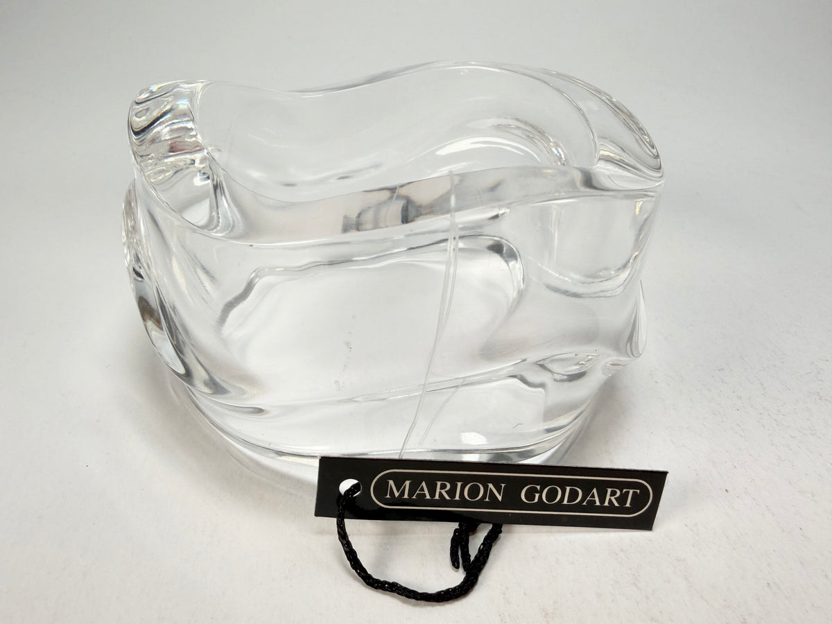Marion Godart - Perspextive "Vague Cristalline" Cristal Solid Round Bangle