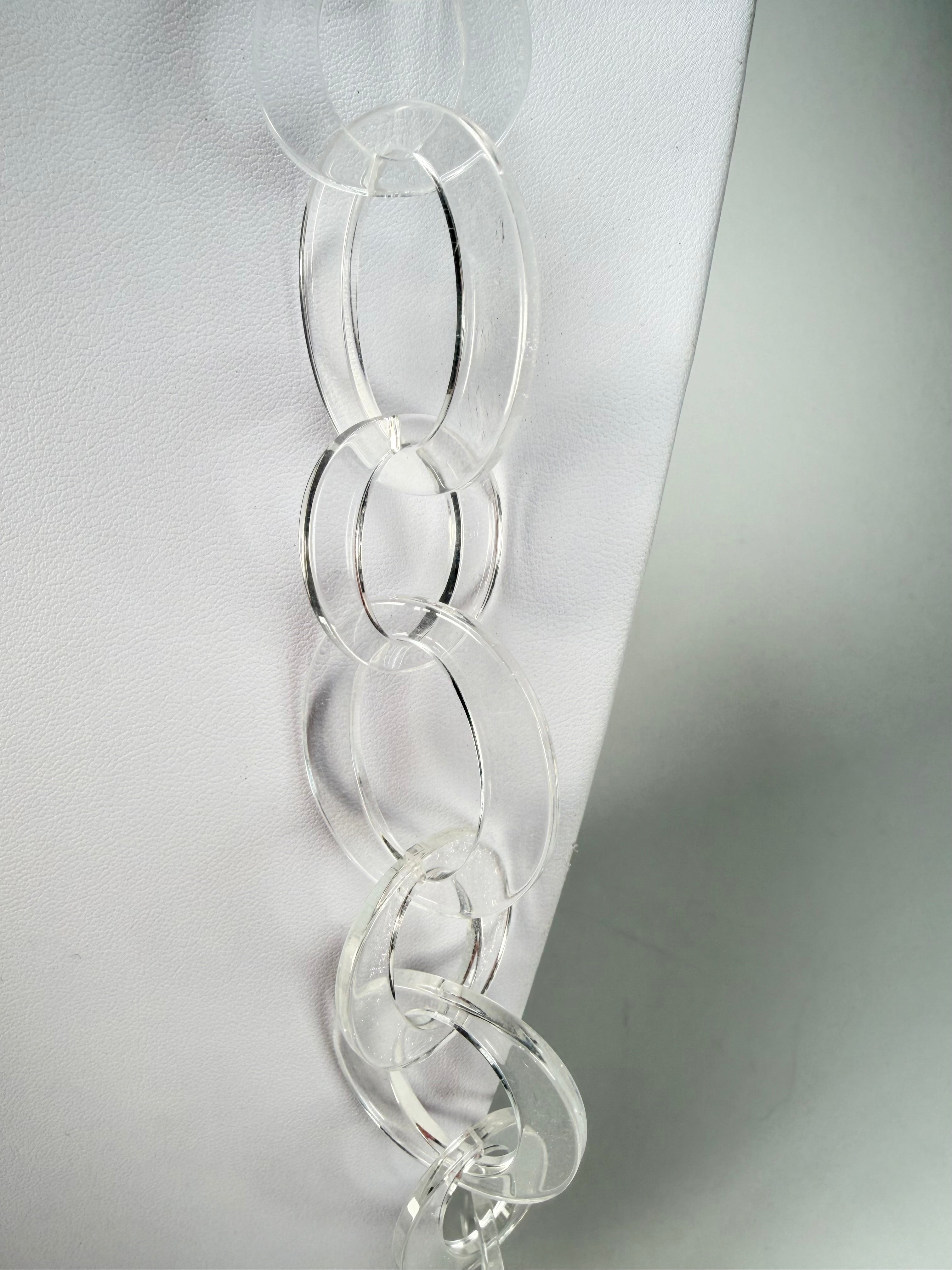 Marion Godart - Linkz "Chaîne" Cristal Resin Necklace