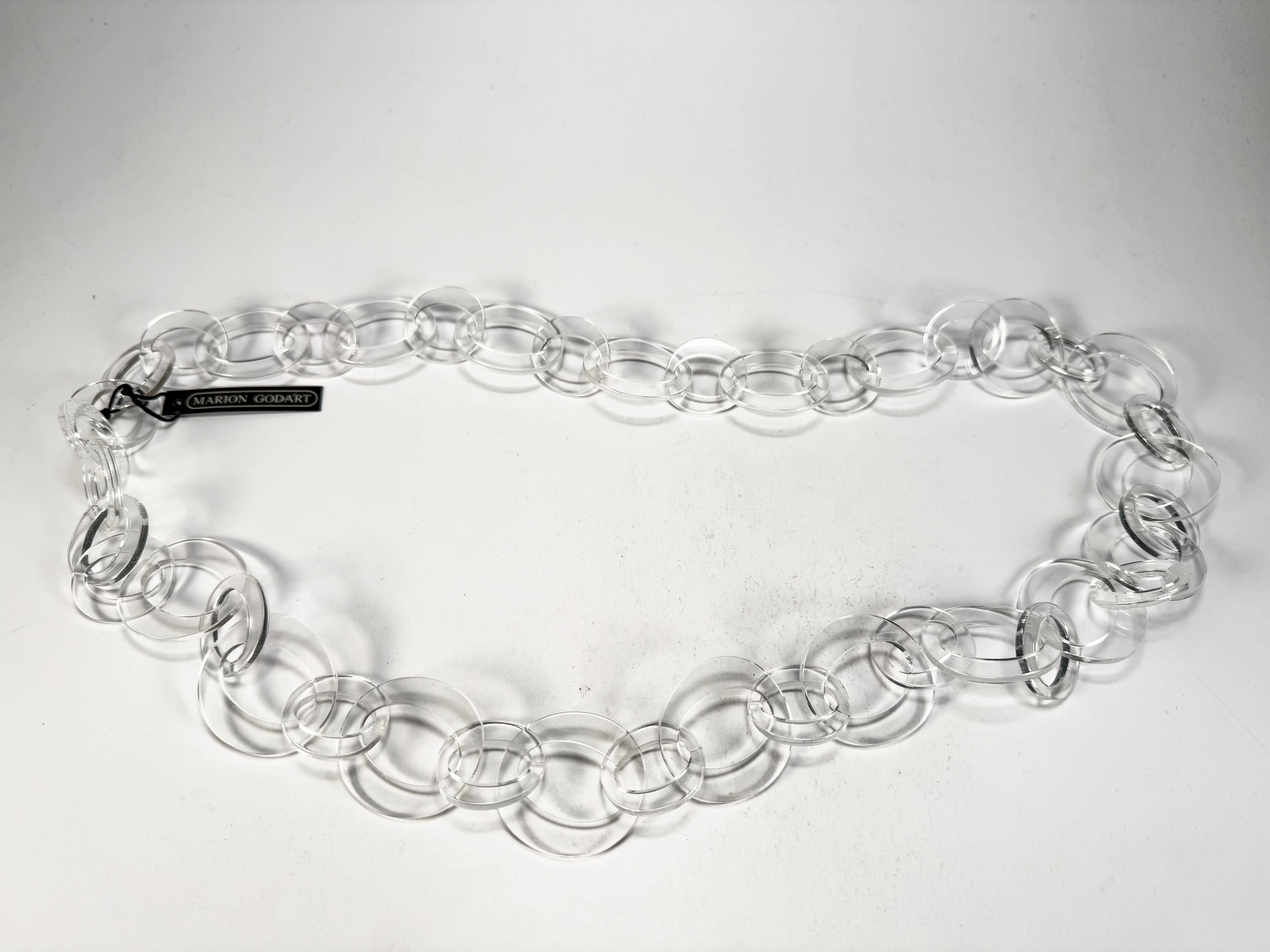 Marion Godart - Linkz "Chaîne" Cristal Resin Necklace