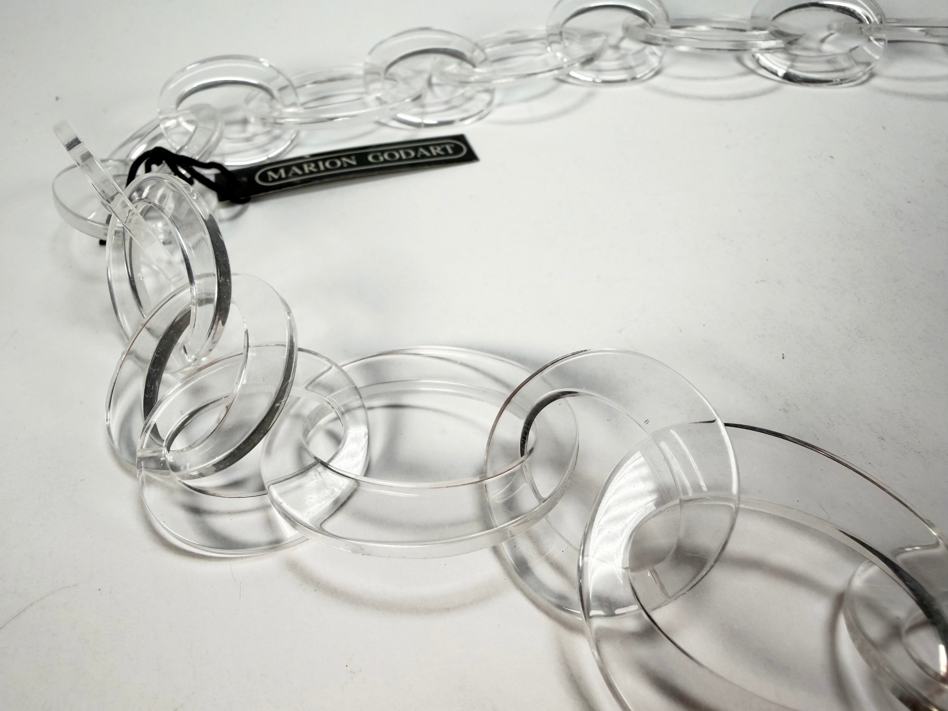 Marion Godart - Linkz "Chaîne" Cristal Resin Necklace